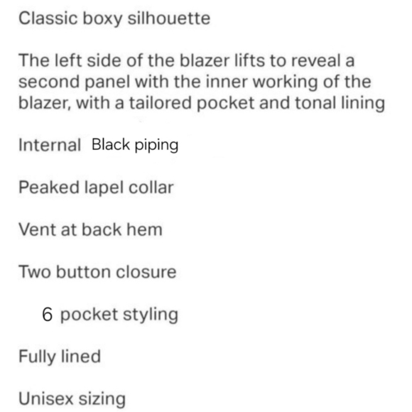 Navy Blazer Suit Jacket - Picture 15 of 15